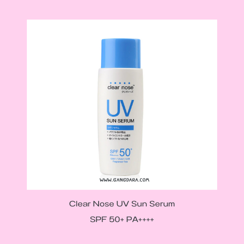 กันแดดผิวมัน Clear Nose UV Sun Serum SPF 50+ PA++++