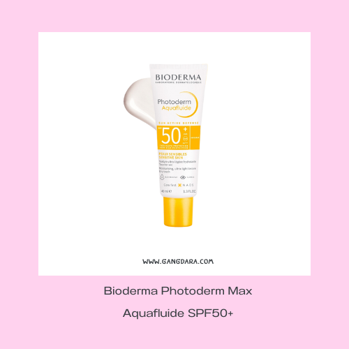 กันแดดสําหรับผิวมันแพ้ง่าย Bioderma Photoderm Max Aquafluide SPF50+