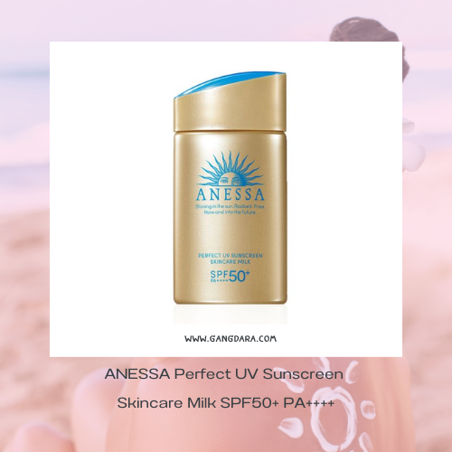 กันแดดทาผิว ANESSA Perfect UV Sunscreen Skincare Milk