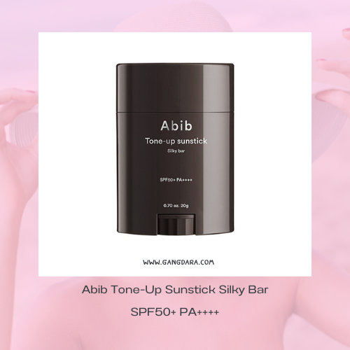 กันแดดแบบstick Abib Tone-Up Sunstick Silky Bar