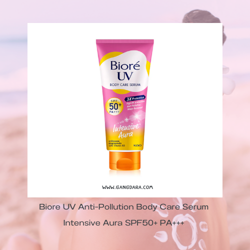 รีวิวกันแดดทาตัว Biore UV Anti-Pollution Body Care Serum