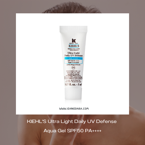 กันแดดสําหรับผู้ชายผิวแพ้ง่าย KIEHL_S Ultra Light Daily UV Defense Aqua Gel