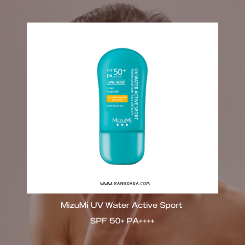 ครีมกันแดดสำหรับผู้ชาย MizuMi UV Water Active Sport