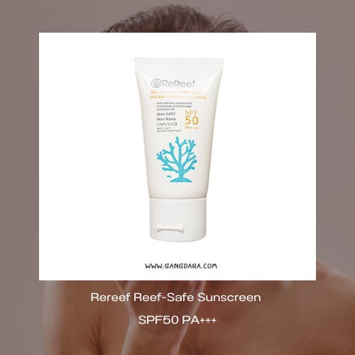 ครีมกันแดดสําหรับผู้ชาย Rereef Reef-Safe Sunscreen