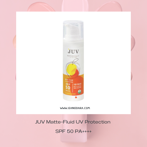 รองพื้นผสมกันแดดผิวแพ้ง่าย JUV Matte-Fluid UV Protection SPF 50 PA++++