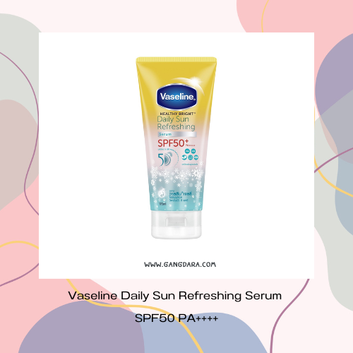 ครีมกันแดด 7 11 ทาตัว ยี่ห้อไหนดี Vaseline Daily Sun