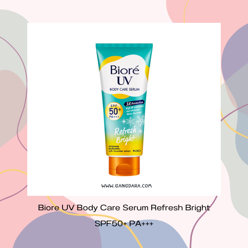 รีวิวครีมกันแดดทาตัว 7 11 Biore UV