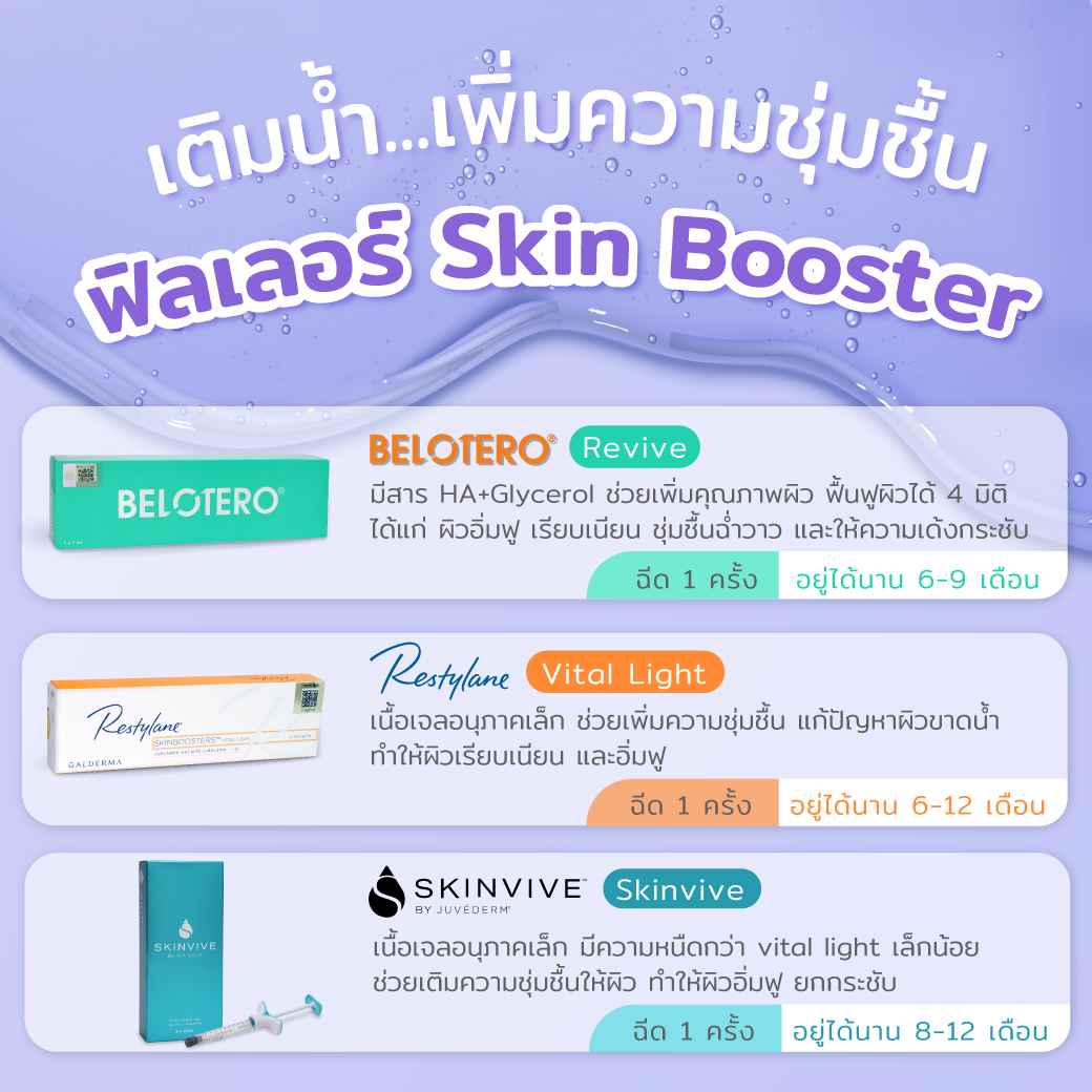 หน้าแห้งฉีดฟิลเลอร์